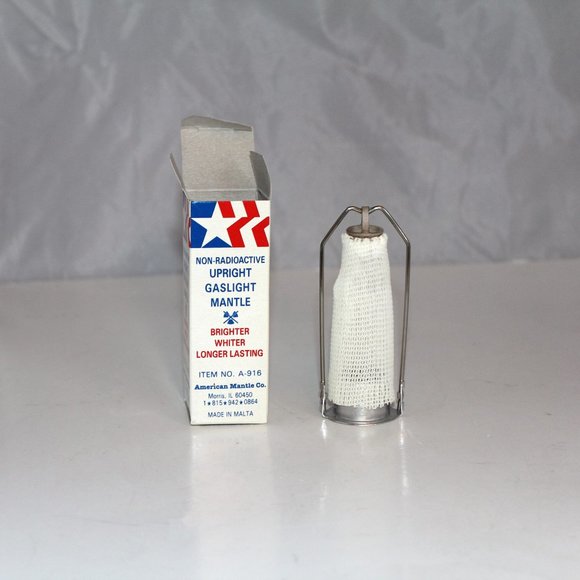 Vintage Upright Gaslight Mantles American Mantle CO. A-916 New In Box - Picture 2 of 2